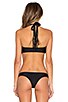 view 3 of 4 Kahala Criss Cross Halter Bandeau in Night