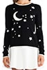 Starry Nights Glow-in-the-Dark Sweater, view 4, click to view large image.