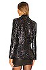 Confetti Sequin Fitted Blazer, view 4, click to view large image.