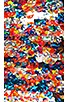 view 5 of 5 Sequin Modern Mini Skirt in Rainbow Multi