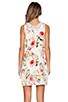 view 4 of 5 Flowers and Lace Double Layer Tank Dress in Multi