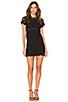 view 1 of 3 Tainted Love Lace Shirt Dress in Black