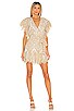 view 1 of 3 Whilma Wrap Mini Dress in Multi
