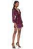 view 2 of 5 Ines V Neck Ruched Mini Dress in Multi
