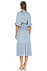 view 3 of 3 Ines Midi Dress in French Blue
