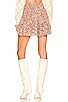 Bouznika Shirred Mini Skirt, view 3 of 4, click to view large image.