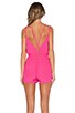 view 3 of 4 Summer Vacay Crossback Playsuit in Hot Pink