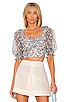 view 1 of 4 Darcy Cropped Blouse in Multi