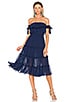 view 1 of 3 Micaela Dress in Navy