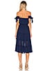 view 3 of 3 Micaela Dress in Navy