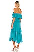 view 3 of 3 Dalila Dress in Turquoise