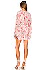 view 3 of 3 LORENA 원피스 in Abstract Rose Flora