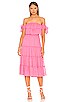 view 1 of 3 x REVOLVE Micaela Dress in Pink Lurex Clip Dot