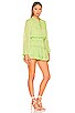 view 3 of 4 x REVOLVE Lorena Dress in Green Lurex Clip Dot