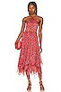 view 1 of 3 Adele Dress in Aranciatta Paisley