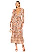 view 1 of 3 Anahita Dress in Flora Tile Mix