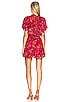 view 3 of 4 Saffie Dress in Crimson Geo