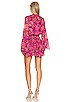 view 3 of 3 LEEVA ミニドレス in Fuschia Batik