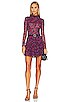 view 4 of 4 Nadja Top in Electric Ditsy Mesh