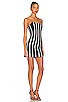 view 2 of 3 X REVOLVE Adena Dress in Black & White