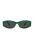 view 1 of 3 Oval in Green