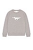 Fox Stamp Clean Sweatshirt, view 1 of 3, click to view large image.