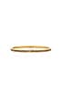 view 1 of 4 Pave Skinny Hinged Bracelet in Gold & Clear