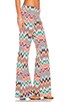 view 2 of 3 PANTALONES ACAMPANADOS MARS in Silk Zig