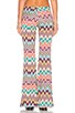 view 3 of 3 PANTALONES ACAMPANADOS MARS in Silk Zig