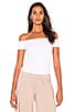 view 1 of 4 Parket Off the Shoulder Top in White