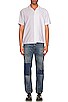 view 5 of 5 MM6 Regular Fit 5 Pocket Skinny Jean in Blue