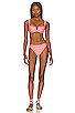 view 4 of 4 Byron Bikini Bottom in Azalea Pink