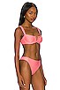 view 2 of 4 Clovelly Bikini Top in Azalea Pink