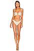 view 4 of 5 Lulu Bikini Bottom in Jade Floral