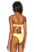 view 3 of 5 Tori Bikini Top in Yellow Crochet