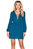 view 1 of 4 Galvin Dress in Gucci Blue