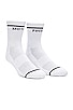 view 1 of 1 Baby Steps Socks in White & Black