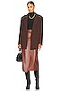 view 5 of 5 The It's-A-Wrap-Midi Skirt in Friar Brown