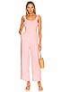 view 1 of 3 Victoria Ruffle Jumpsuit in Pink