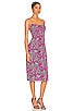 view 2 of 3 VESTIDO CLAUDIA in Pink Floral