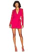 Halley Blazer Wrap Dress, view 1 of 3, click to view large image.