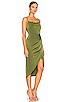 Adonia Wrap Midi Dress, view 2 of 3, click to view large image.