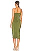 Adonia Wrap Midi Dress, view 3 of 3, click to view large image.