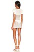 view 3 of 3 Amira Mini Dress in White