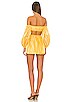 view 3 of 4 Nadia Off Shoulder Dress in Yellow