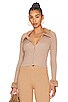 view 1 of 4 NATALIE 가디건 in Solid Tan