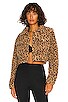 view 1 of 4 BLOUSON AMINA in Leopard