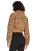 view 3 of 4 BLOUSON AMINA in Leopard