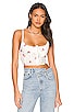 view 1 of 5 Marie Embroidered Cami Top in White Floral