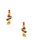 Fiesta Hoop Earrings, view 2 of 3, click to view large image.